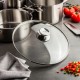 ΚΑΠΑΚΙ ΤΗΓΑΝΙΟΥ FISSLER PURE ΓΥΑΛΙΝΟ 28CM